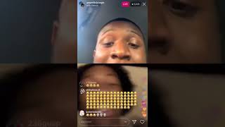 Lil Tecca roasts fan on Live