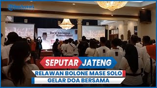 Relawan Bolone Mase Solo Gelar Doa Bersama Berharap Gibran Jadi Cawapres Prabowo
