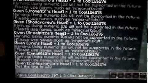 Tutorial on how to get custom heads no (no mods or MC edit and no plugins)