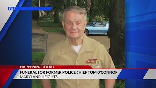 Funeral today for former police chief Tom O'Connor
