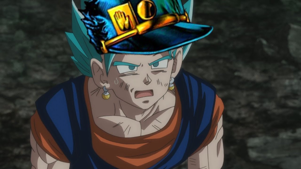 Vegito VS Zamasu but is a JoJo's reference (ENTRY COLLAB)