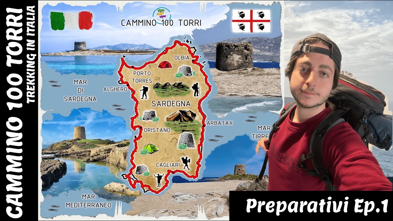 Cammino 100 Torri - Zaino e preparativi (Trekking Sardegna)
