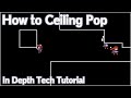 How to ceiling pop  celeste in depth tech tutorial