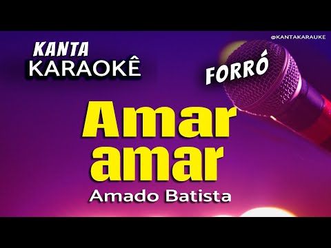 Video thumbnail for karaokê AMAR AMAR - Marcos Pasa - Amado Batista