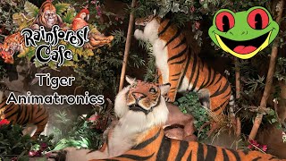 Rainforest Cafe Tiger Animatronics!