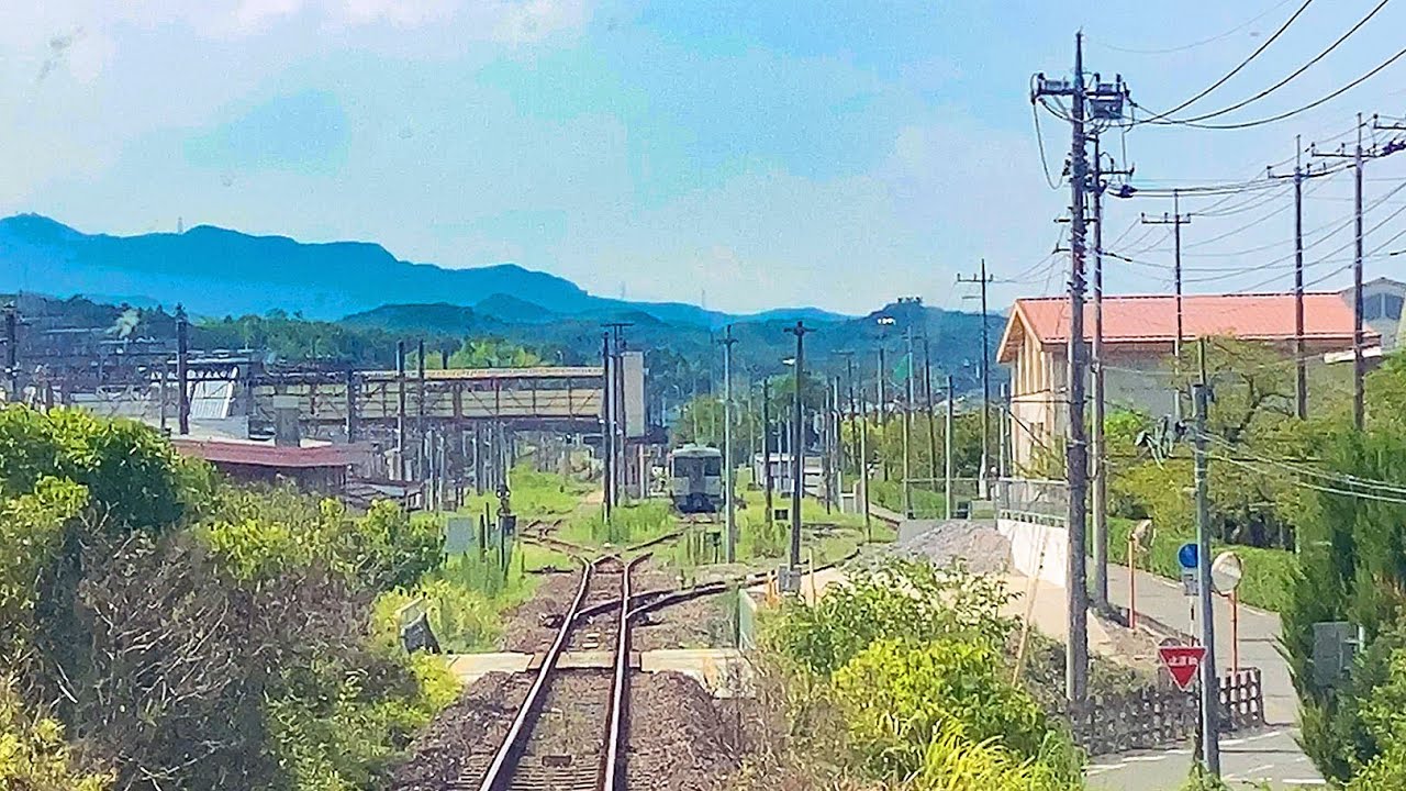 八高線前面展望 高麗川→小川町 ＜Cabview Japanrail JR Hachiko Line Komagawa→Ogawamachi＞