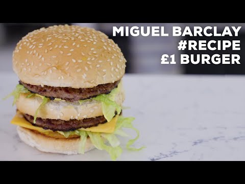 Miguel Barclay’s Big Mac-inspired £1 burger #AD
