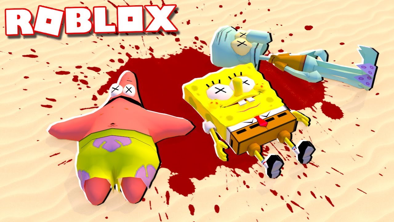 THE MANY WAYS TO KILL SPONGEBOB IN ROBLOX - YouTube.