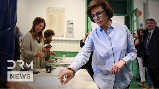 Breaking Frances Right-Wing Candidate Rachida Dati Casts Her Vote In Tight Election Ac1Z