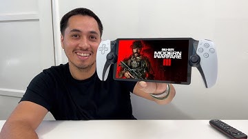 PlayStation Portal Unboxing + Call Of Duty MW3 Gameplay