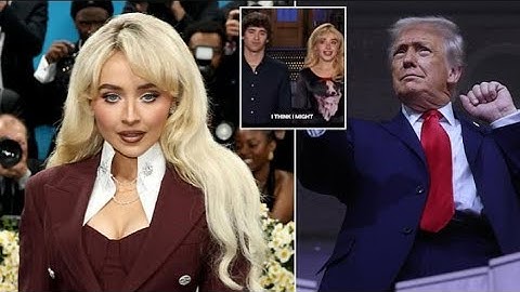 Sabrina Carpenter’s War With Trump Admin Escalates — White House Trolls Her Again