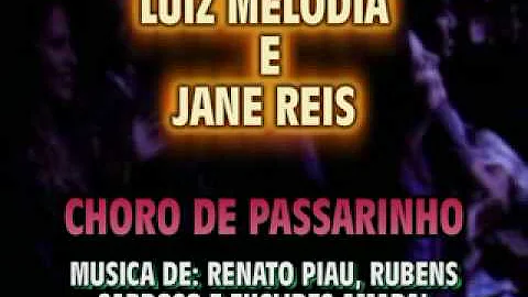 Choro de passarinho, interpretada por Luiz Melodia...