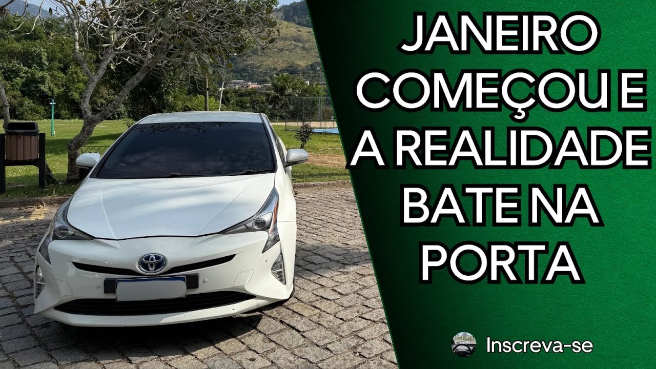 BAIXA DEMANDA DE JANEIRO COMEÇOU? UBER RJ NA PRÁTICA DE TOYOTA PRIUS