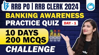 Top 200 Banking Awareness MCQs For Bank Exams 2024 | RRB PO | RRB Clerk | Day-1 | By Sheetal Ma'am screenshot 2