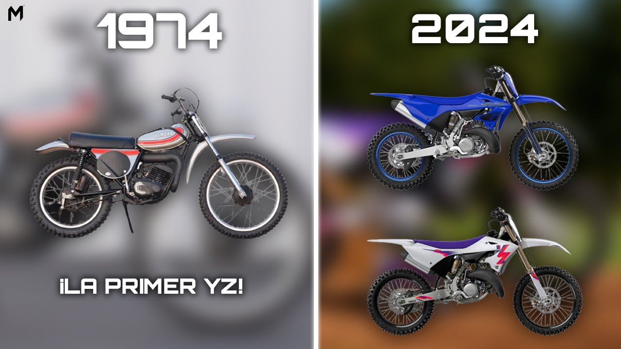 YZ 125: 1974 - 2024 / TODA SU EVOLUCIÓN 🔵 - YouTube