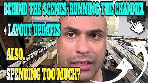 Behind the Scenes of My HO Scale Model Railroad: Layout Updates, Spending, and Channel Operations!!