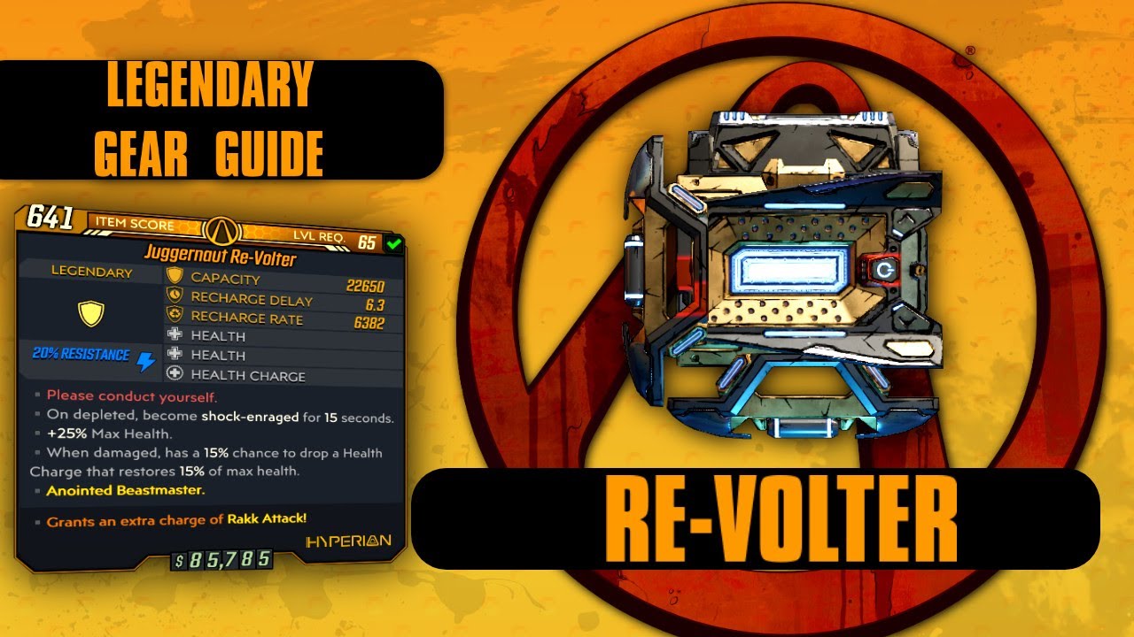 Borderlands 3 Re Volter Legendary Gear Guide Youtube Borderlands 3 Re Volter Legendary Gear Guide Youtube