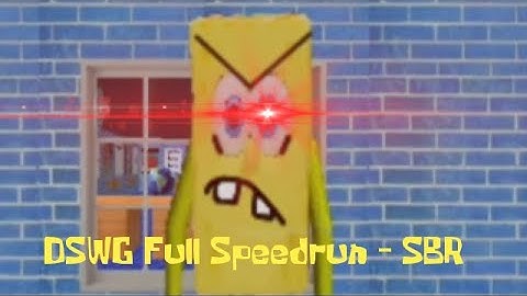 DSWG full speedrun - SpongeBob