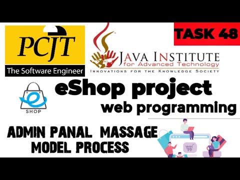 Web Project Task 48| java institute |  1st Year | e shop @javainstituteforadvancedte1415