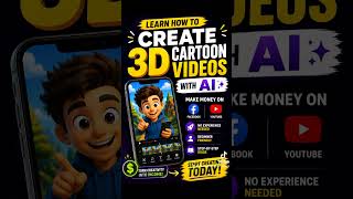 Create 3D cartoon videos with AI? #makingmoney #aianimation #aivideo https://selar.com/m/Charliewind