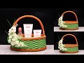 DIY Rope organizer ideas | Rope basket craft ideas | Membuat keranjang menggunakan kardus dan tali