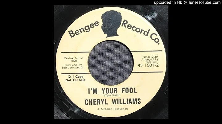 Cheryl Williams - I'm Your Fool - 1964 Soul Music