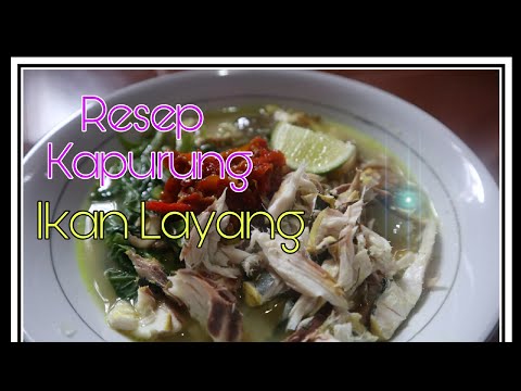 Resep Kapurung Ikan Layang