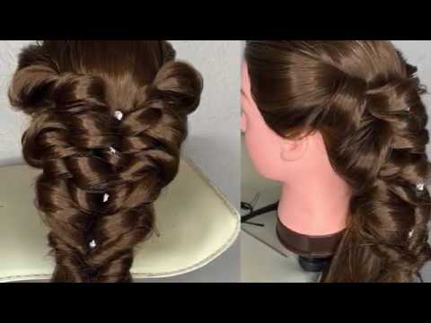 How To Make Party Hairstyle | Girls Love Hairstyle Tutorial - YouTube