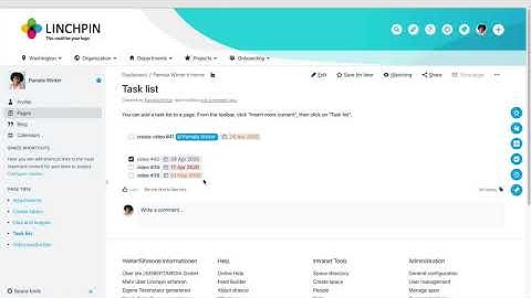 Task List - Learn Atlassian Confluence & Linchpin Intranet #9