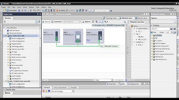 TIA Portal for beginners PLC-HMI-DRIVE connection via PROFINET