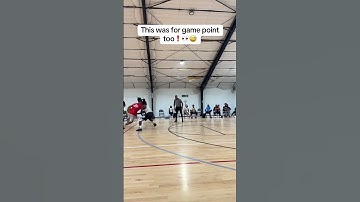 Nasty behind the back move for game point❗️#basketball #explore #fyp #youtubeshorts #youtube #1v1