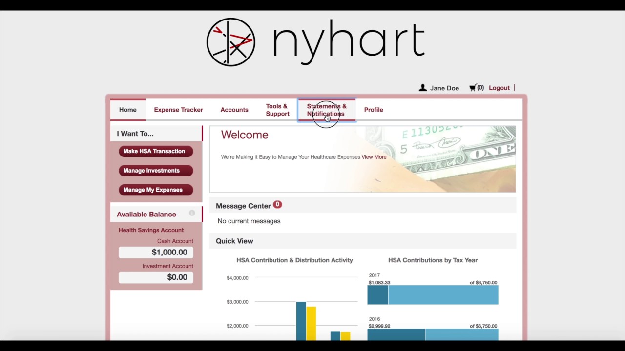 HSA Tax Document Tutorial YouTube