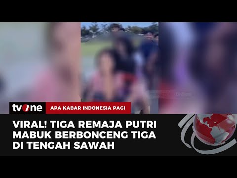 Video Tiga Remaja Putri Mabuk di Tengah Sawah Viral di Medsos | AKIP tvOne