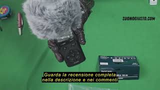 Recensione del TASCAM WS-86, protezione dal vento, ideale per TASCAM Portacapture X8 e Portacapture