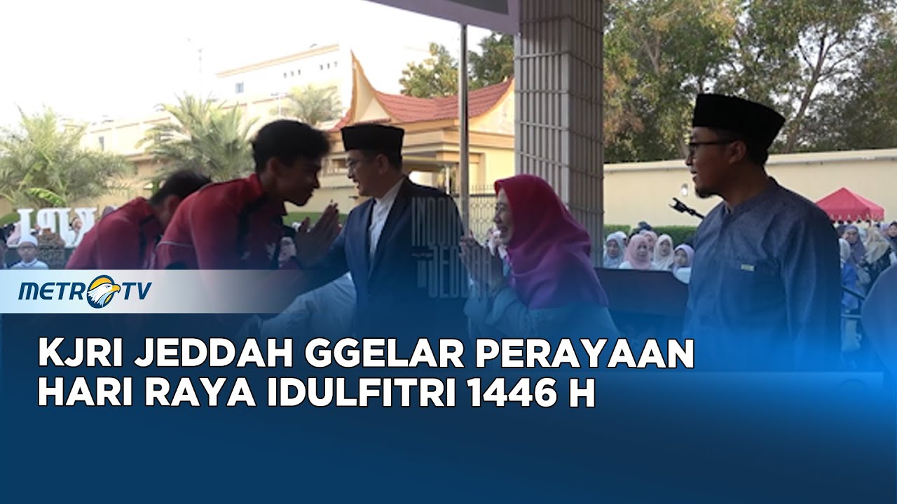 KJRI Jeddah Rayakan Idul Fitri Bersama Timnas U-17 dan Warga Indonesia di Arab Saudi