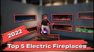 Top 5 Linear Electric Fireplaces Review (New technology is finally here!)