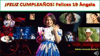 ¡FELIZ CUMPLEAÑOS! Felices 19 Ángela.  Hoy 8 de octubre 2022  es cumpleaños de Ángela Aguilar.