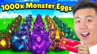 I Opened 1000 Eggs For The RAREST Pet in Steal an Egg..