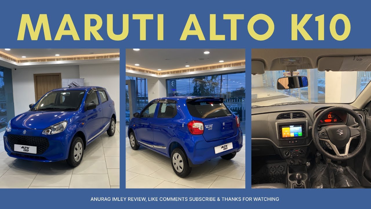 Maruti Suzuki Alto k10 Vxi Plus 2024 Interior, Exterior & Features Full