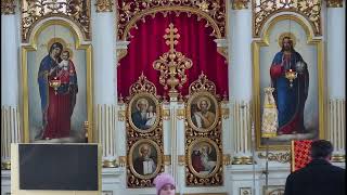 Bohoslužba z katedrály