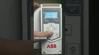 ABB VFD ACS560 speed setting in hindi. #shorts #ABB