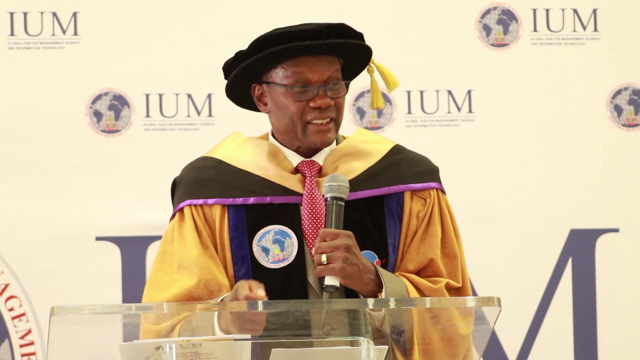 Official Opening of IUM’s Academic Year 2019 - Hon  Dr  David R  Namwandi