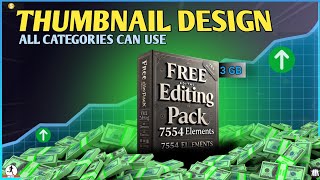 Free Thumbnail Pack 7554 Elements For Viral Youtube Videos