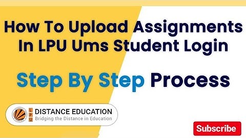 how to upload LPU ASSIGNMENT | Right way to do CA SUBMISSION | LPU | CA SUBMISSION #lpu #mba