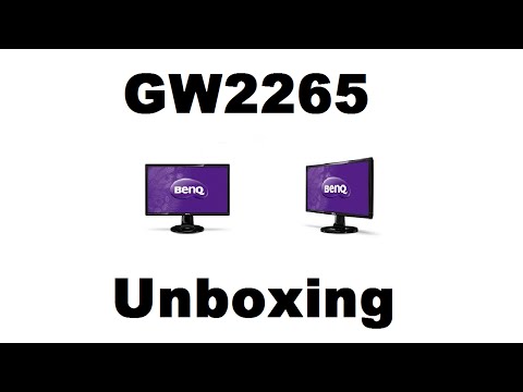 Benq GW2265 Unboxing