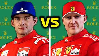 I Made Senna & Schumacher TEAMMATES in a Modern F1 Car, Who Wins?!