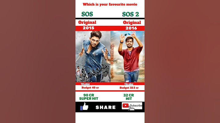 son of satyamurthy vs son of satyamurthy 2 #shorts #viral #youtubeshorts #budget #collection