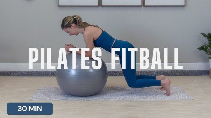 STABILITY BALL WORKOUT for Beginner & Intermediate 🔴⚪🔵 