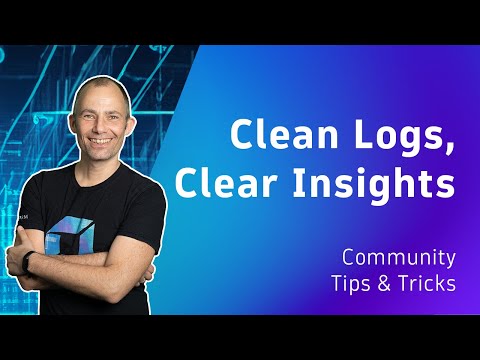 Optimize your logs: save money and boost performance