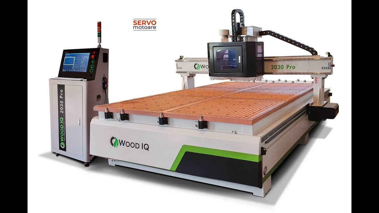 Wood IQ CNC mill - YouTube